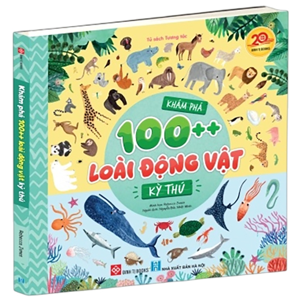Sách Khám Phá 100++ Loài Động Vật Kỳ Thú