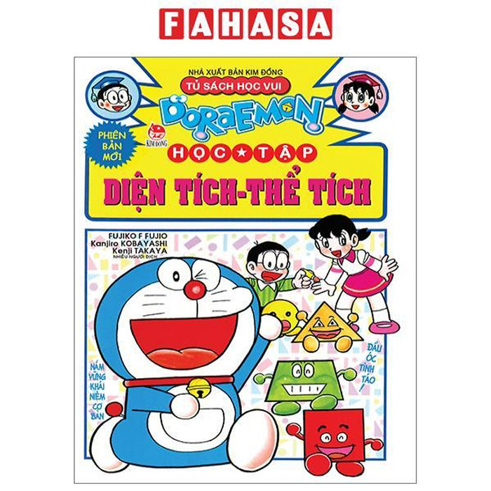 Doraemon Học Tập - Diện Tích-Thể Tích (Tái Bản 2024)