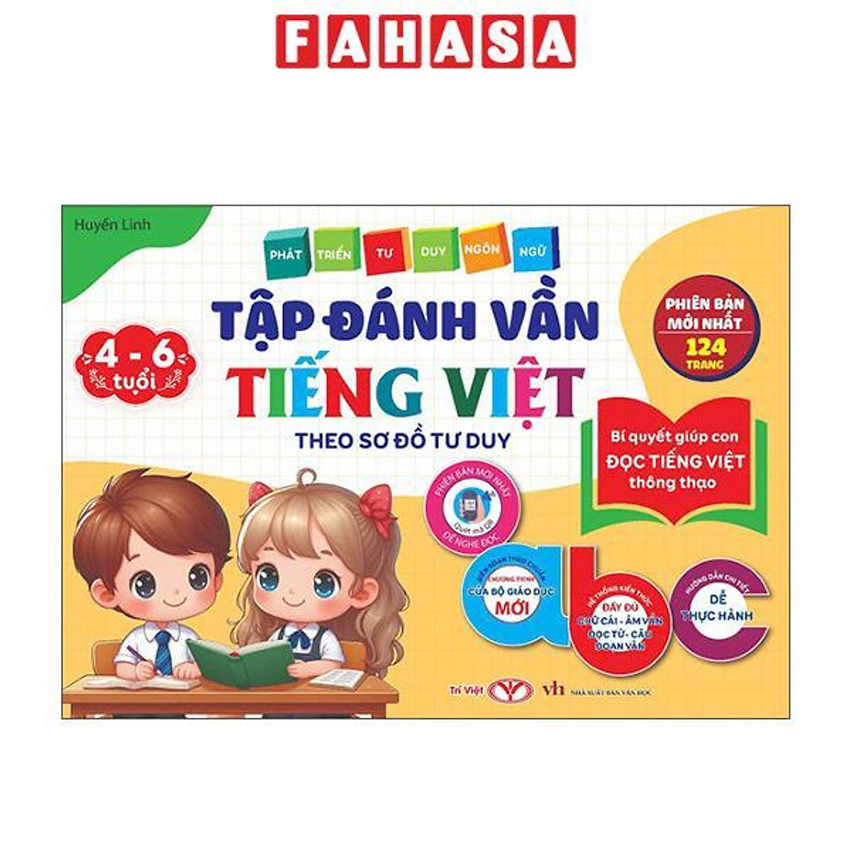 Sách - Phát Triển Tư Duy Ngôn Ngữ - Tập Đánh Vần Tiếng Việt Theo Sơ Đồ Tư Duy - Bí Quyết Giúp Con Đọc Tiếng Việt Thông Thạo - Dành Cho Bé 4-6 Tuổi (Tái Bản 2026)
