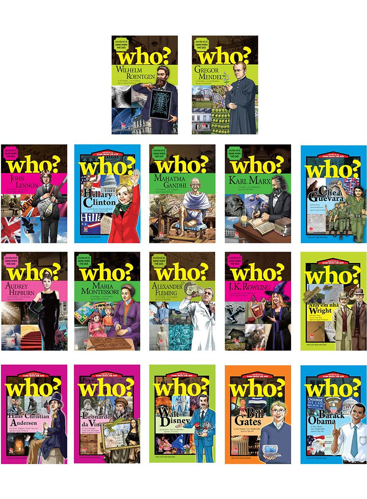 Who? Chuyện Kể Về Danh Nhân Thế Giới - Kđ