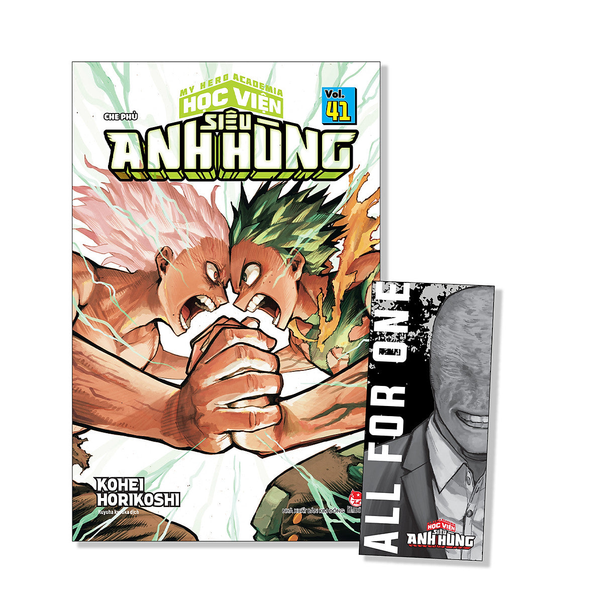 Sách My Hero Academia - Học Viện Siêu Anh Hùng - Tập 41: Che Phủ [Tặng Kèm Bookmark] 