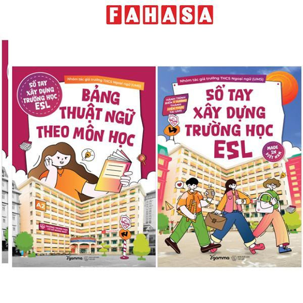 Sách - Bộ Sách Sổ Tay Xây Dựng Trường Học Esl (Bộ 2 Cuốn)
