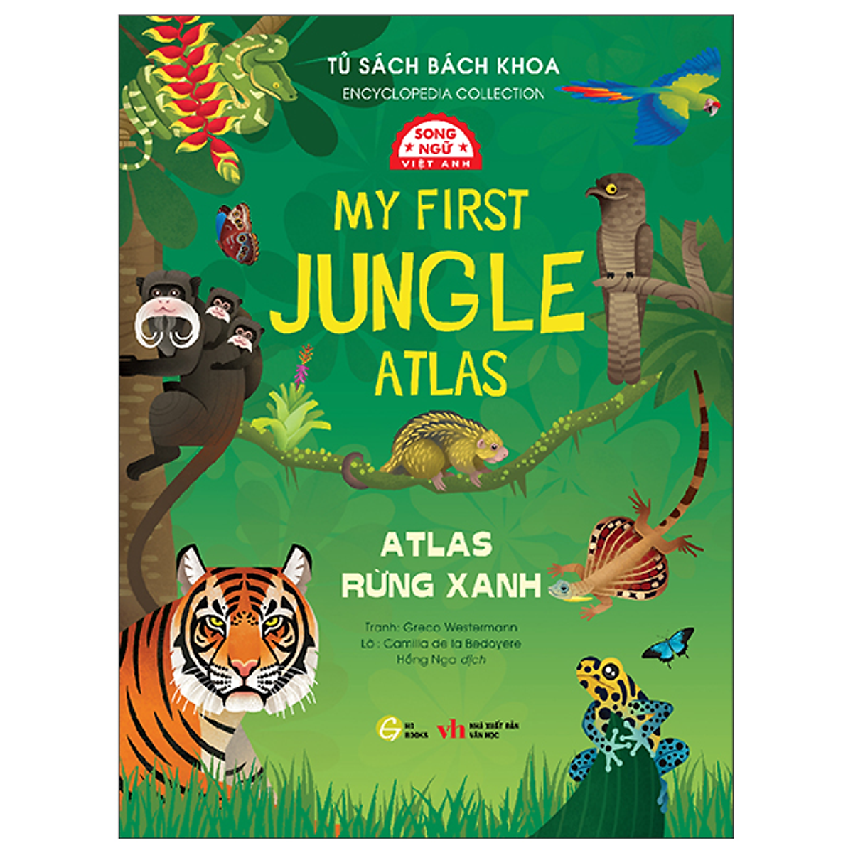 Sách Tủ Sách Bách Khoa - Atlas Rừng Xanh (Song Ngữ Việt-Anh)