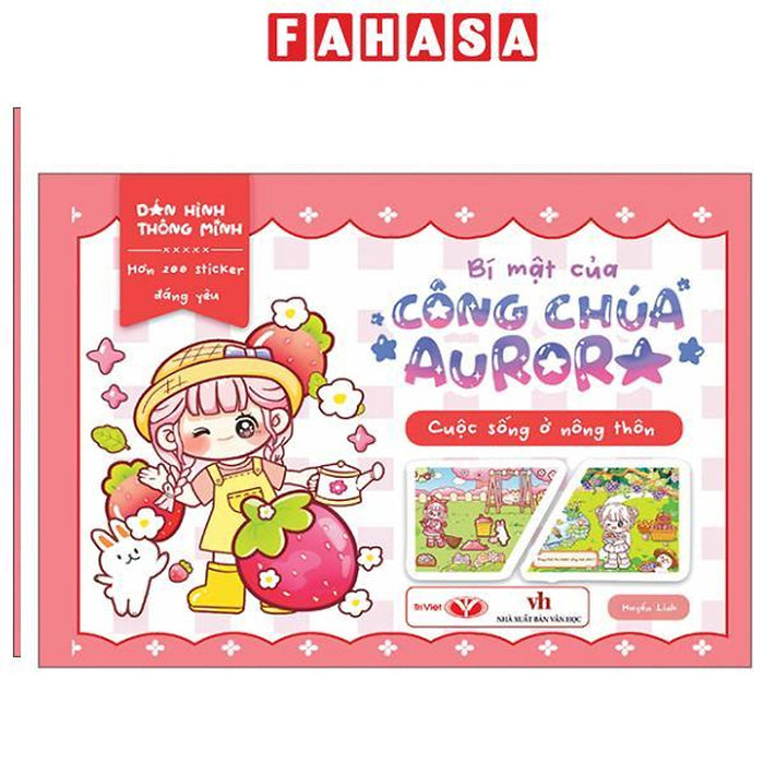 Sách - Dán Hình Thông Minh - Bí Mật Của Công Chúa Aurora - Cuộc Sống Ở Nông Thôn