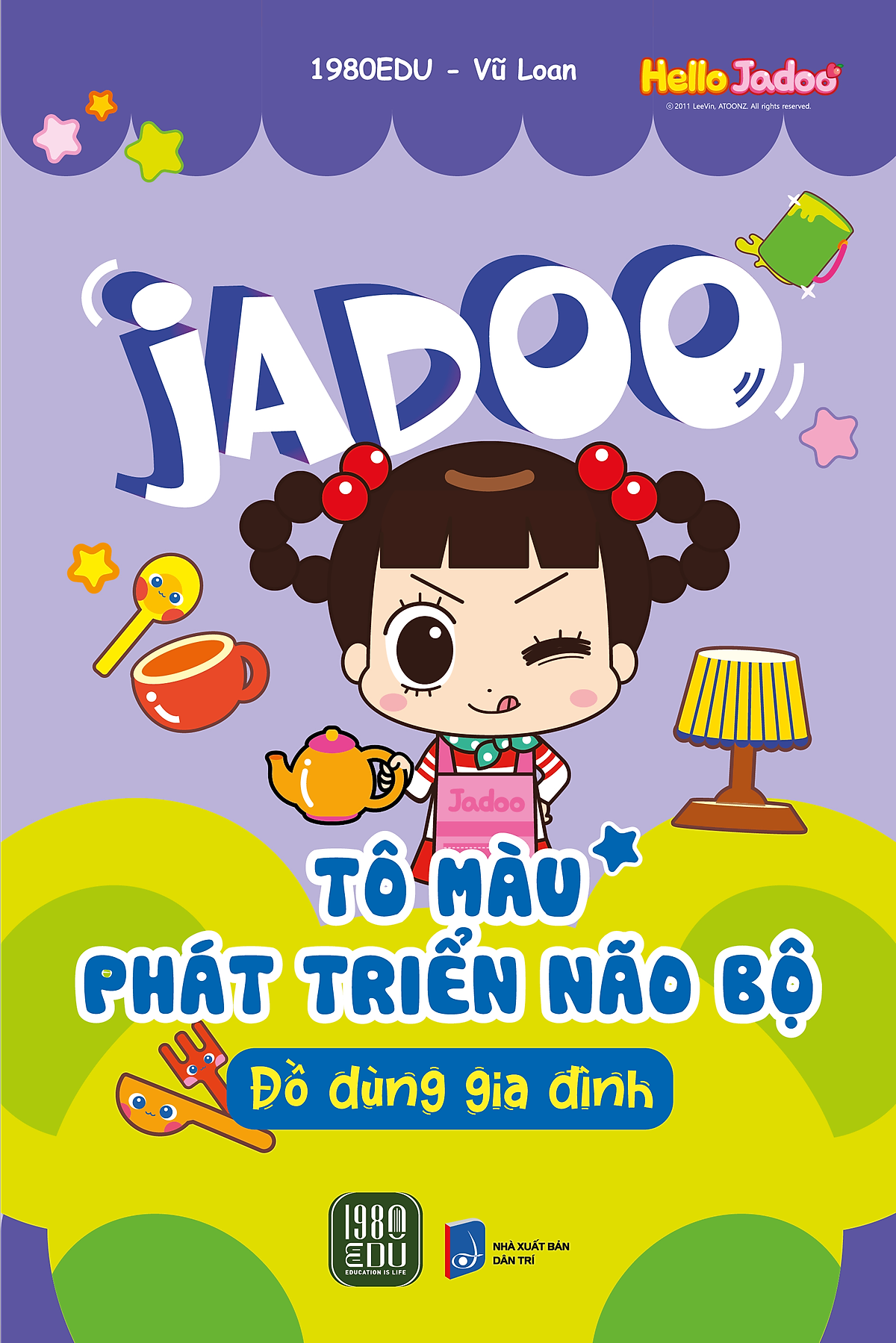 Sách Jadoo Tô Màu Và Phát Triển Não Bộ