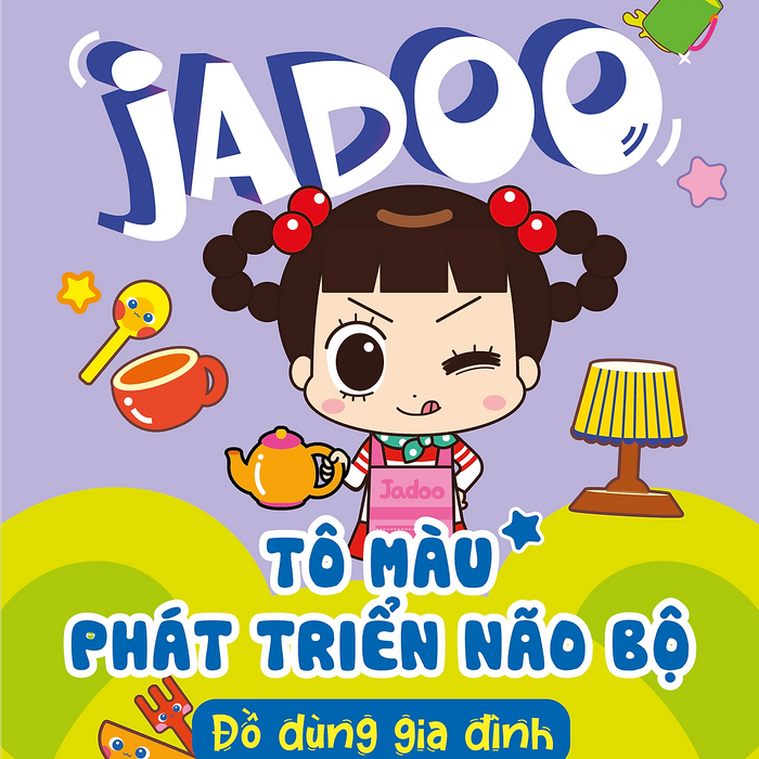 Sách Jadoo Tô Màu Và Phát Triển Não Bộ