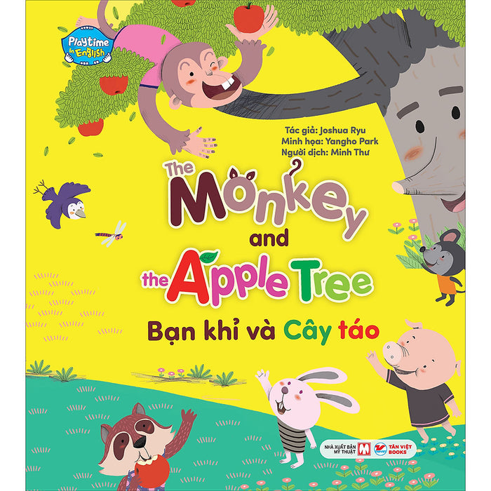 Bạn Khỉ Và Cây Táo - Monkey And Apple Tree - Playtime In English. Level 4