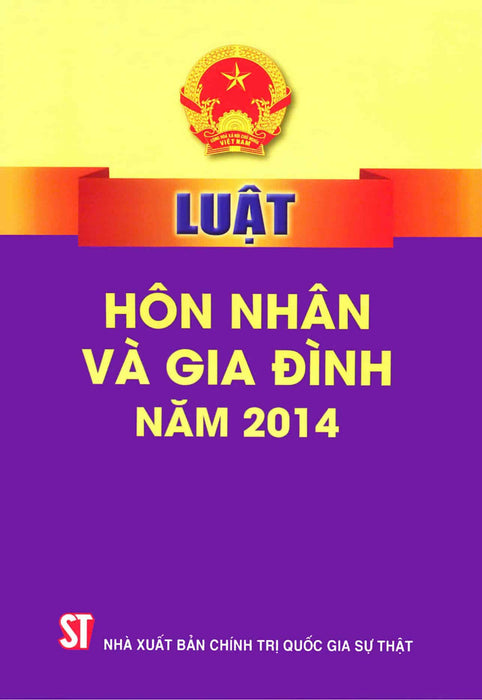 Luật Hôn Nhân Và Gia Đình Năm 2014