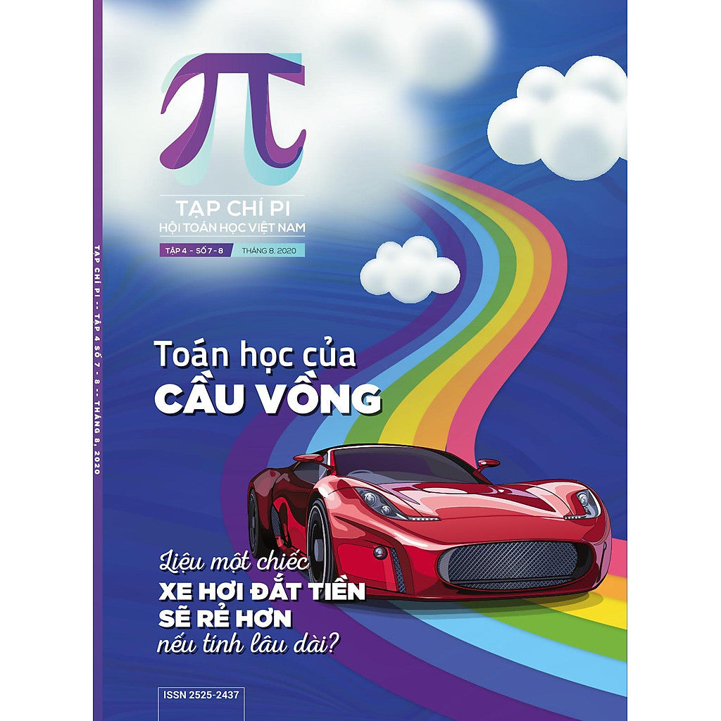 Tạp chí Pi - Hội Toán học Việt Nam/Trọn bộ 10 cuốn -12 số năm 2020