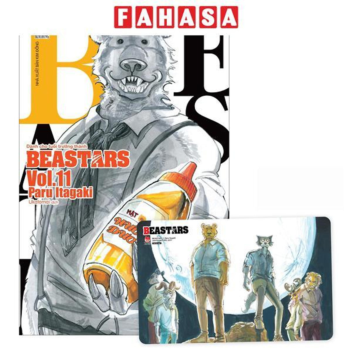 Sách - Beastars - Tập 11 - Tặng Kèm Card Pvc