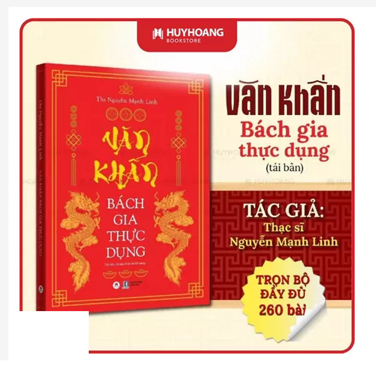 Sách - Văn Khấn Bách Gia Thực Dụng (Tái Bản 2023), Huy Hoàng Bookstore