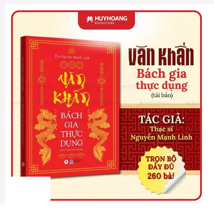 Sách - Văn Khấn Bách Gia Thực Dụng (Tái Bản 2023), Huy Hoàng Bookstore