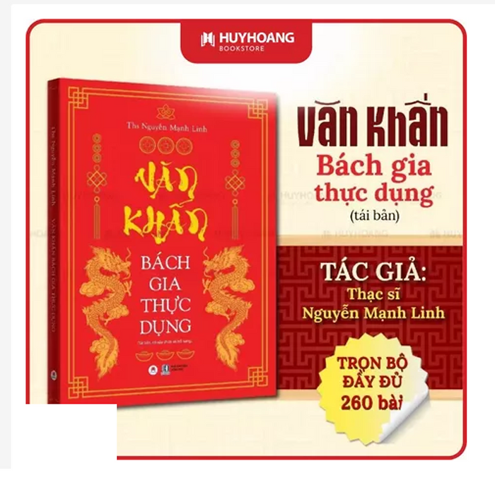 Sách - Văn Khấn Bách Gia Thực Dụng (Tái Bản 2023), Huy Hoàng Bookstore