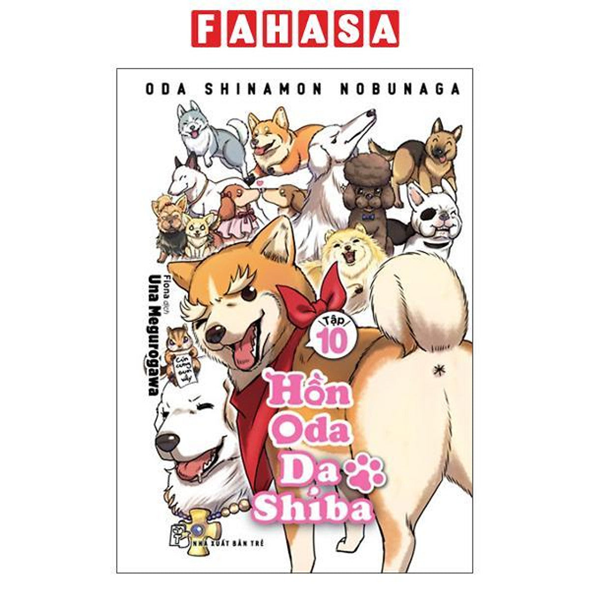 Sách - Hồn Oda Da Shiba - Tập 10 - Tặng Kèm Sheet Sticker