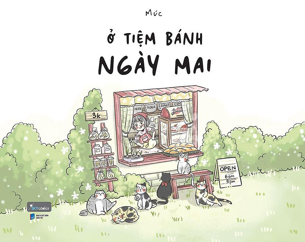Sách Ở Tiệm Bánh Ngày Mai