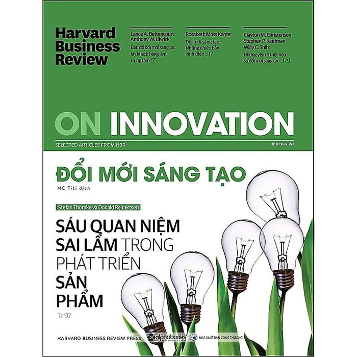 Sách Harvard Business Review - On Innovation - Đổi Mới Sáng Tạo