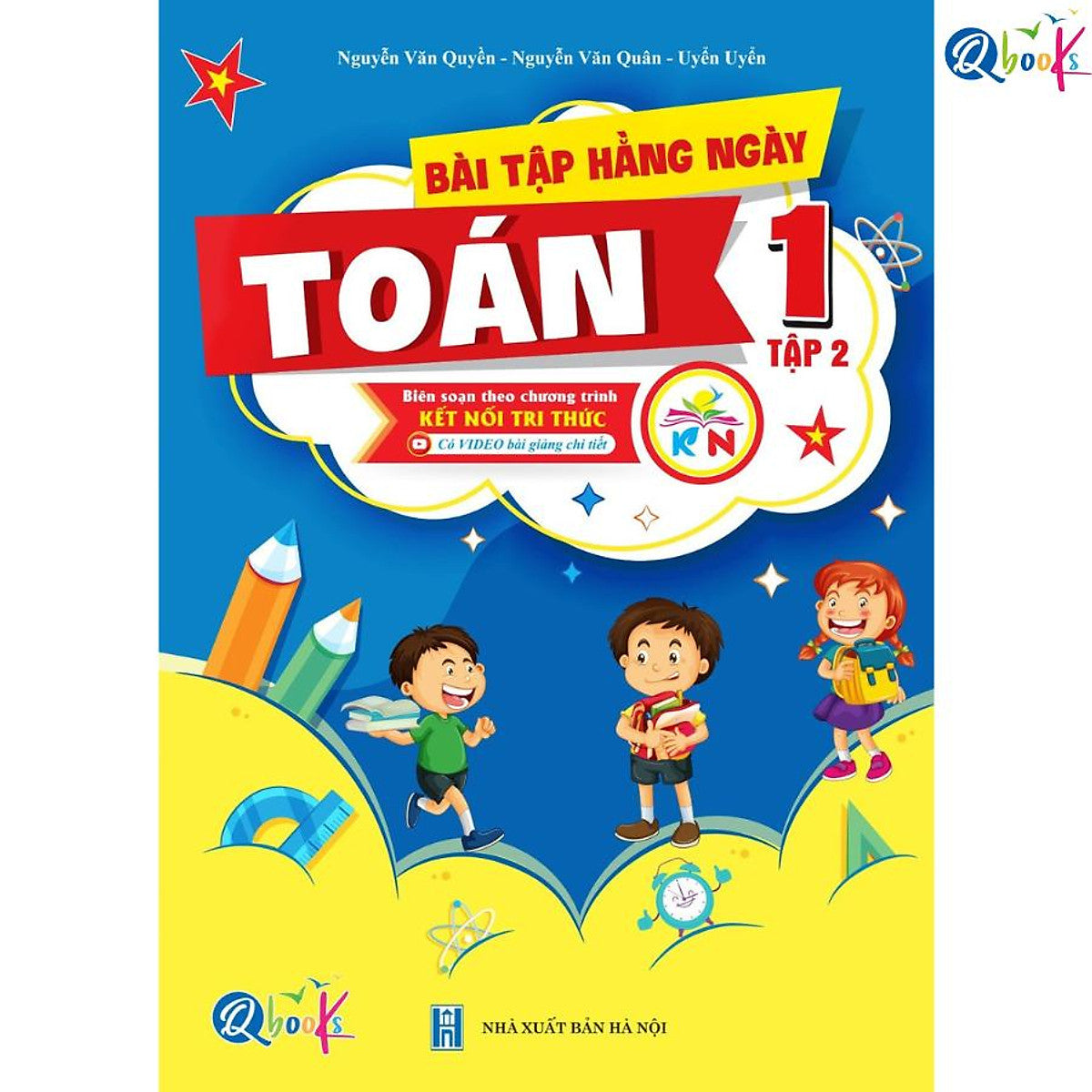 Bài Tập Hằng Ngày Toán Lớp 1 - Tập 2 (Kết Nối Tri Thức Với Cuộc Sống) - Bản Quyền