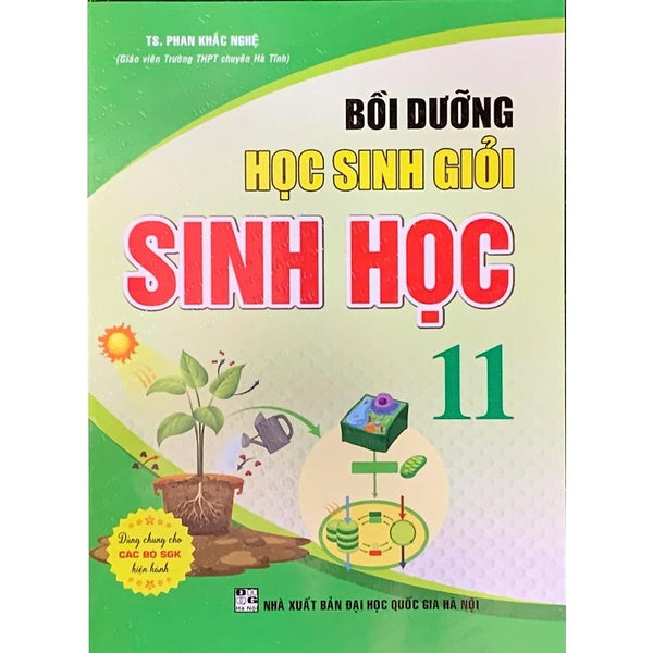 Sách - Bồi Dưỡng Học Sinh Giỏi Sinh Học 7+8+9+10+11+12