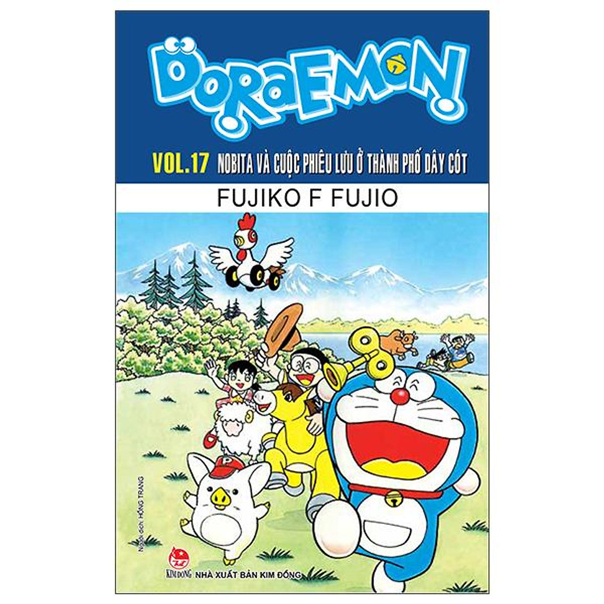Sách - Doraemon - Truyện Dài - Tập 17 - Nobita Và Cuộc Phiêu Lưu Ở Thành Phố Dây Cót (Tái Bản 2026)