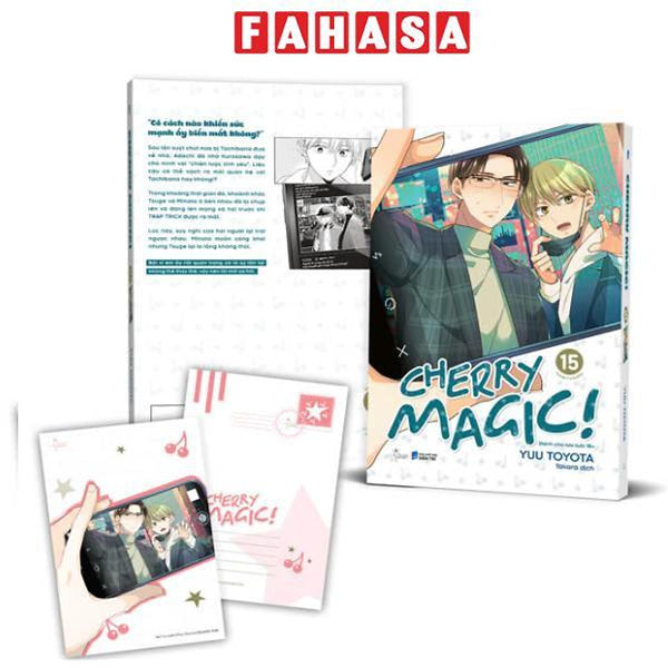 Sách - Cherry Magic - Tập 15 - Tặng Kèm Postcard Bồi 2 Mặt