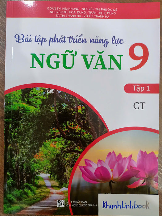 Sách - Bài Tập Phát Triển Năng Lực Ngữ Văn 9 - Tập 1 (Chân Trời)