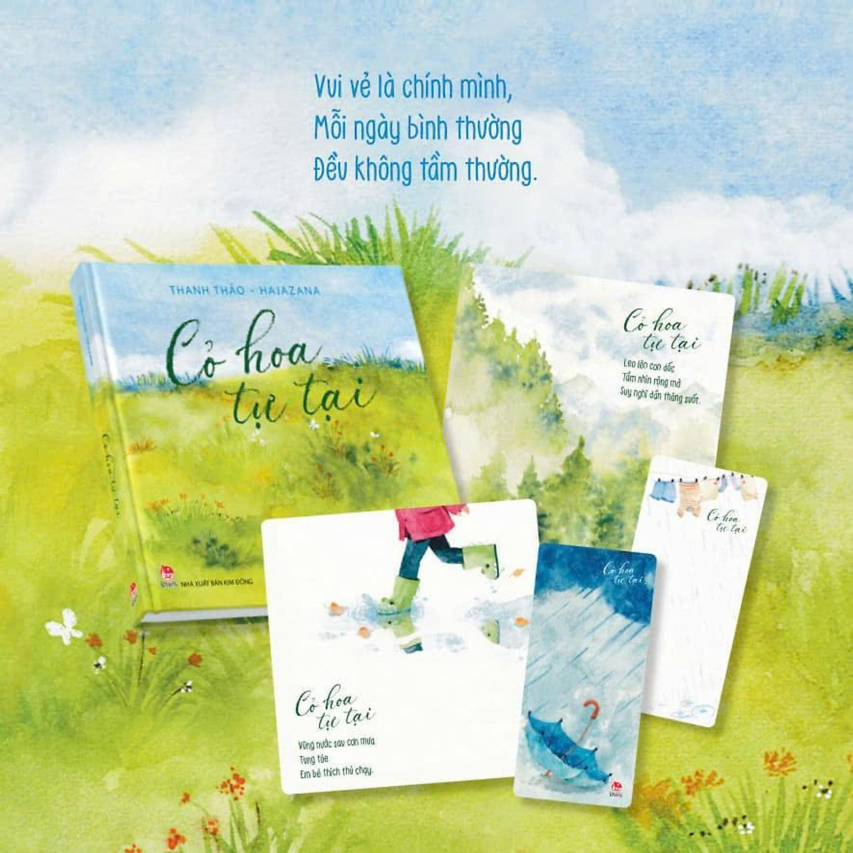 Sách - Cỏ Hoa Tự Tại - Nxb Kim Đồng