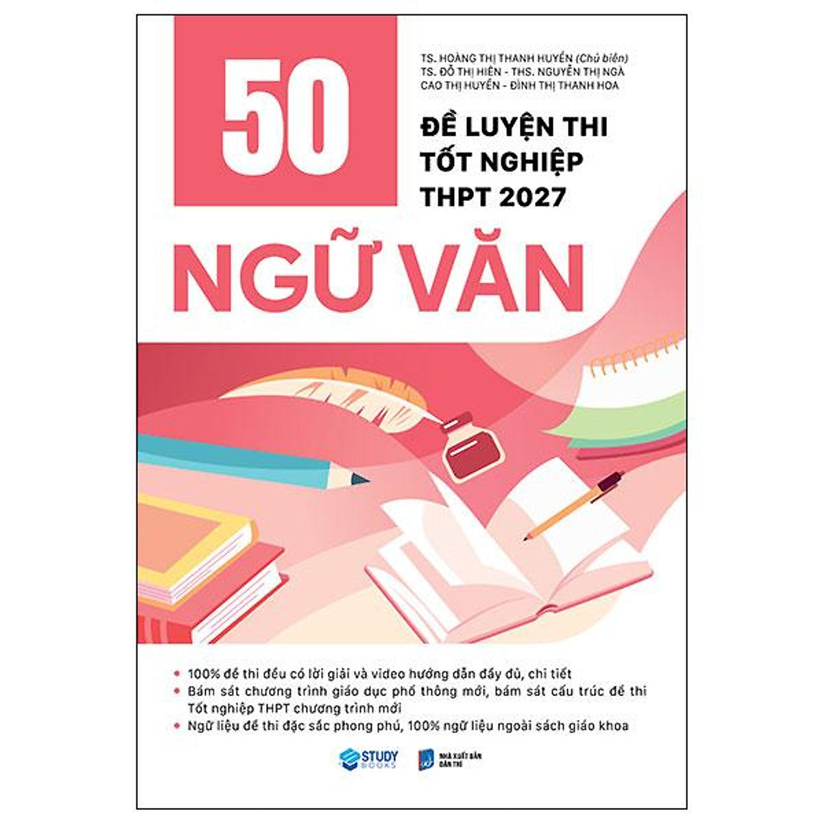Sách - 50 Đề Luyện Thi Tốt Nghiệp 2027 Ngữ Văn