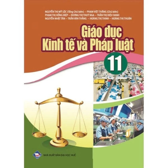 Sách Giáo Khoa Giáo Dục Kinh Tế Pháp Luật 11 - Cánh Diều - Gd