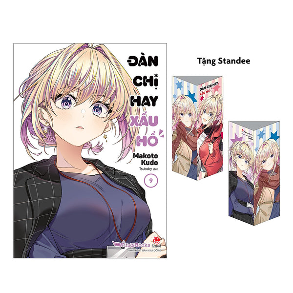 Sách Đàn Chị Hay Xấu Hổ - Tập 9 [Tặng Kèm Standee]