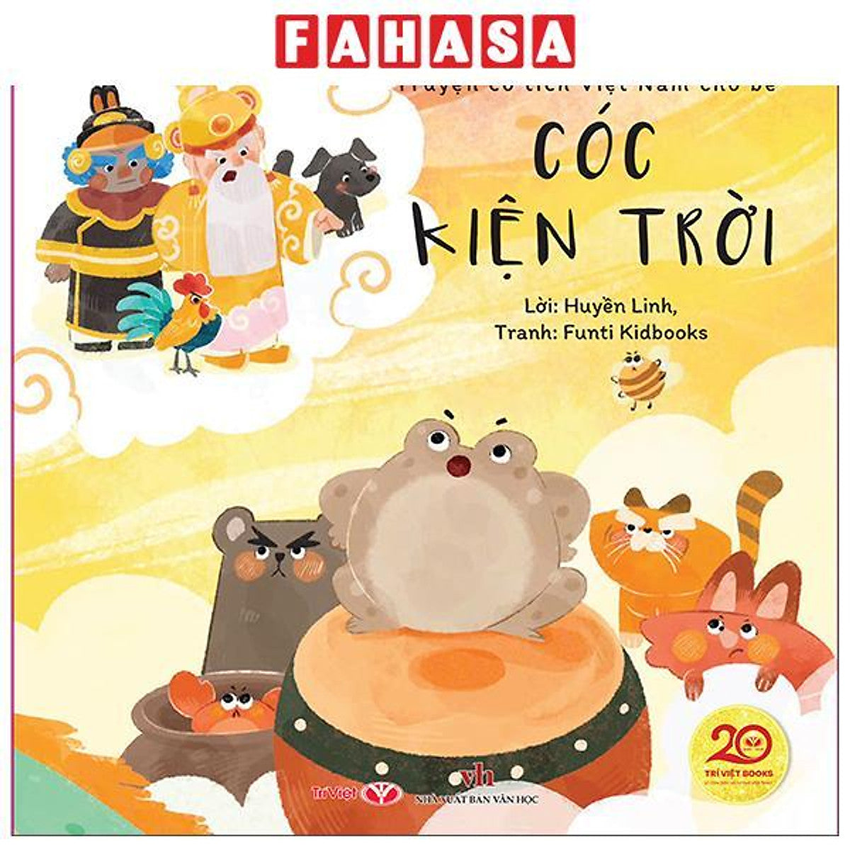 Sách - Truyện Cổ Tích Việt Nam Cho Bé - Cóc Kiện Trời