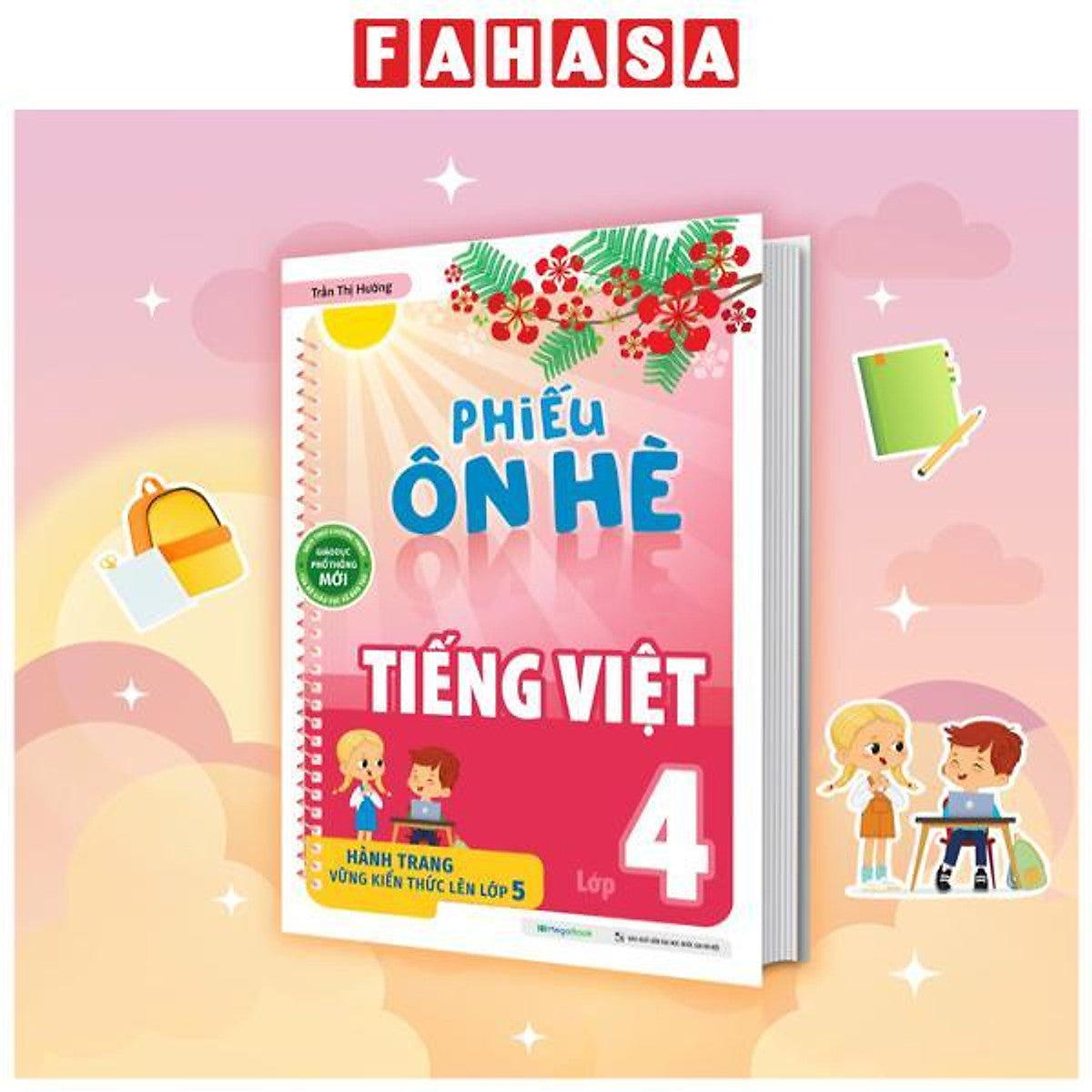 Sách - Phiếu Ôn Hè Tiếng Việt Lớp 4