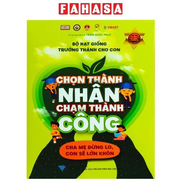 Bộ Hạt Giống Trưởng Thành Cho Con - Chọn Thành Nhân Chạm Thành Công (Bộ 5 Cuốn)