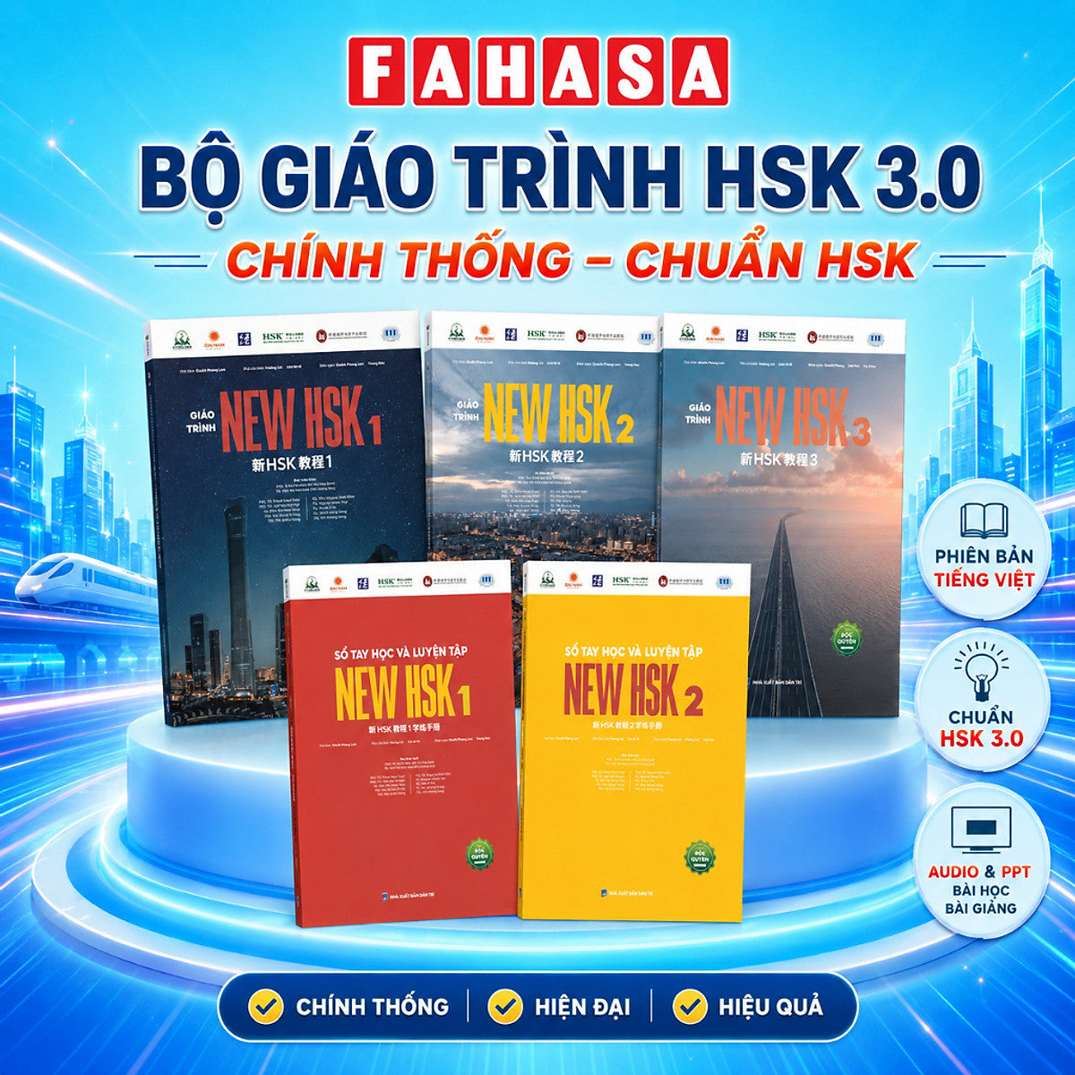 Sách Giáo Trình New Hsk - Chìa Khóa Vàng Chinh Phục Kỳ Thi Hsk 3.0