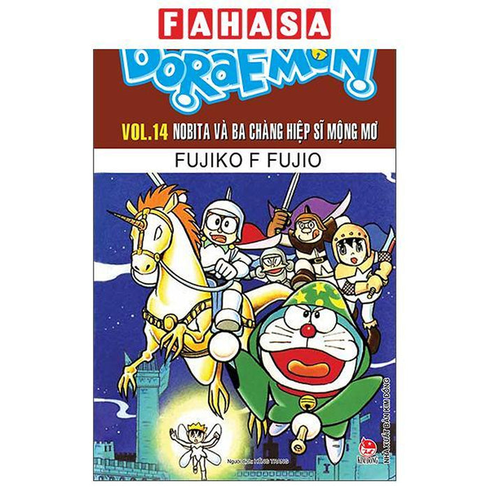 Sách - Doraemon - Truyện Dài - Tập 14 - Nobita Và Ba Chàng Hiệp Sĩ Mộng Mơ (Tái Bản 2026)