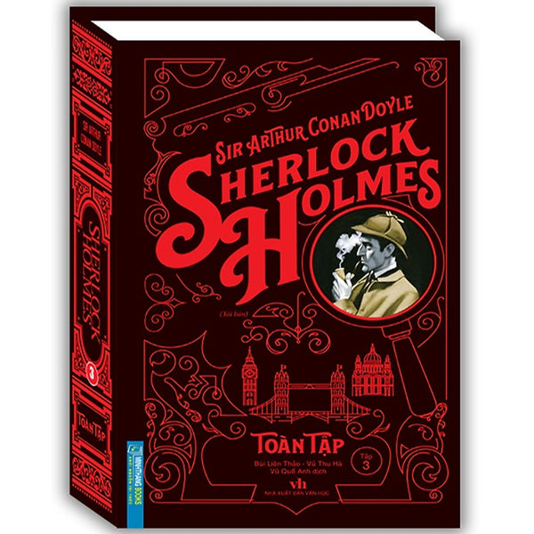 Sách - Sherlock Holmes Toàn Tập - Tập 3 (Bìa Cứng)