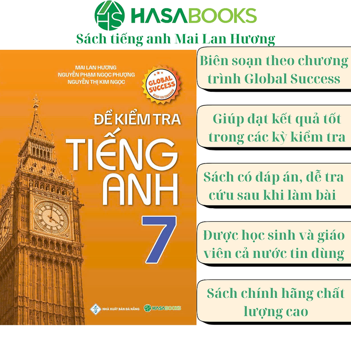 Đề Kiểm Tra Tiếng Anh 7 Global Success - Mai Lan Hương