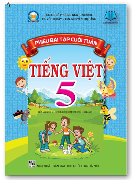 Sách Phiếu Bài Tập Cuối Tuần Tiếng Việt 5 - Kết Nối