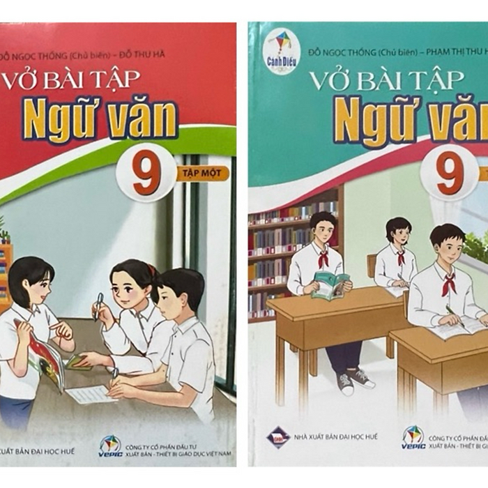 Sách - Vở Bài Tập Ngữ Văn 9 - Tập 1+2 (Cánh Diều)