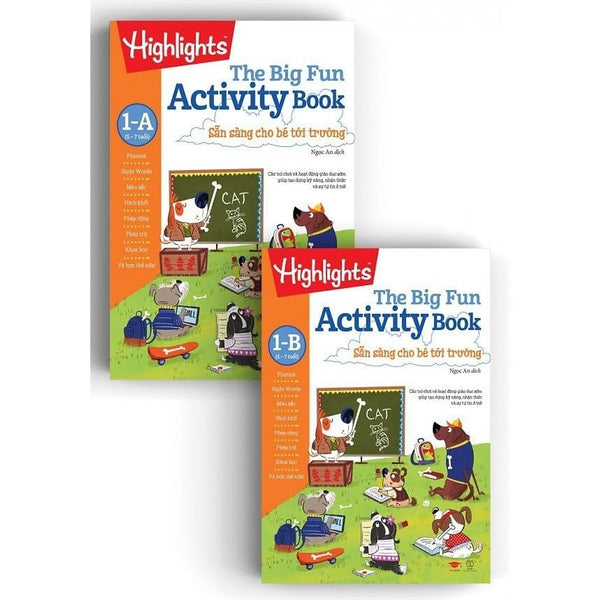 Big Fun Activitity Book Grade 1 - Bộ 2 Cuốn (5-7 Tuổi)