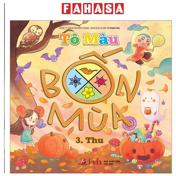Sách - Tô Màu Bốn Mùa - Thu - Tập 3