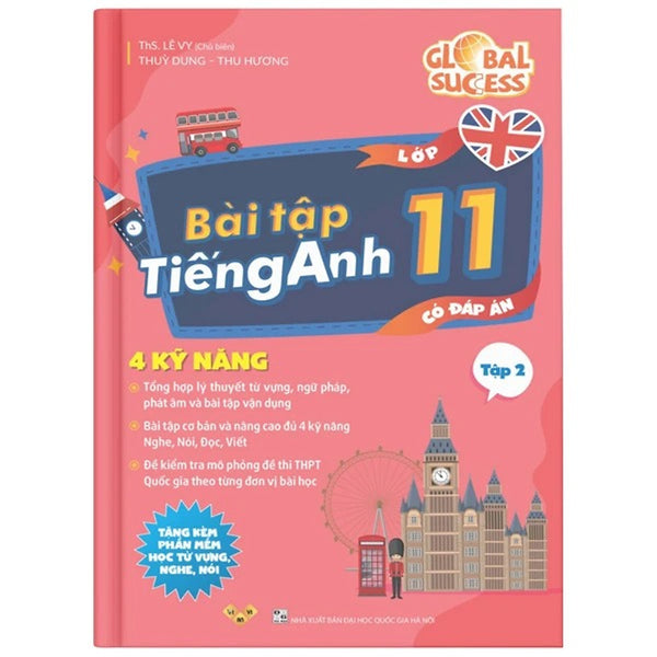 Global Success - Bài Tập Tiếng Anh 11 - Tập 1/Tập 2 (Có Đáp Án)