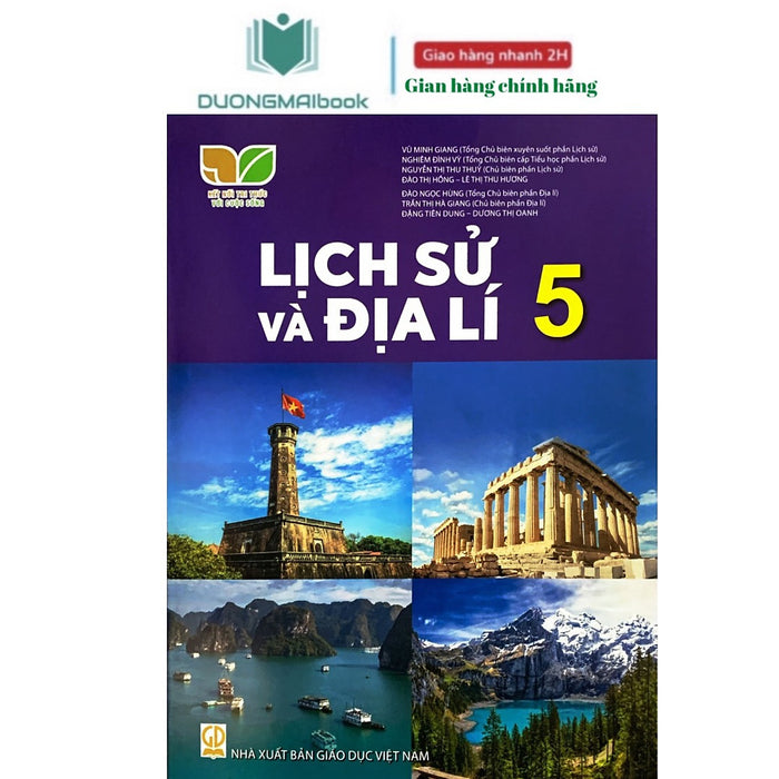 [Shop Đi Đơn Trên 50K] Sách - Lịch Sử Và Địa Lí 5 Kết Nối  (Bán Kèm 1 Bút Chì)