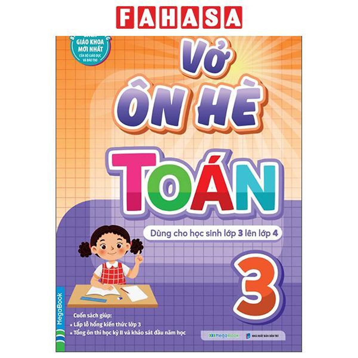 Sách - Vở Ôn Hè Toán 3 - Dành Cho Học Sinh Lớp 3 Lên Lớp 4