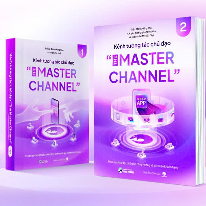 Sách - Master Channel Tập 1, Master Channel Tập 2 (Bộ - Lẻ)