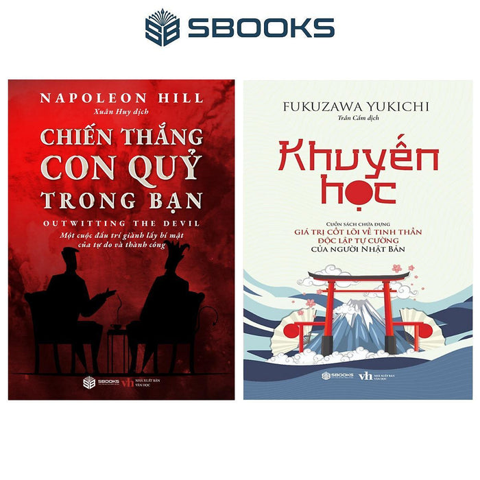 Sách Combo 2 Cuốn : Chiến Thắng Con Quỷ Trong Bạn + Khuyến Học - Sbooks