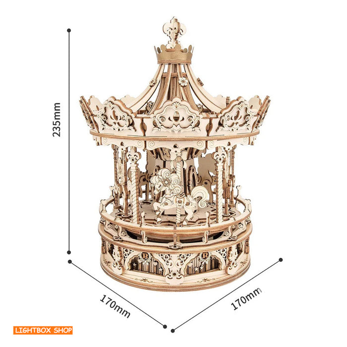 [Bản Tiếng Anh] Hộp nhạc mô hình tự lắp ráp Music Box Robotime | ROKR AMK41 - AMK62 - AMK63