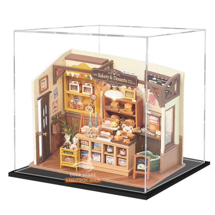 Mô hình Tiệm Bánh nướng Nhà Búp bê ROBOTIME. Rolife Becka's Baking House DIY Miniature House DG161