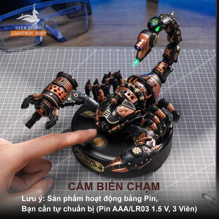 Mô hình Vua Bò Cạp Robotime ROKR Emperor Scorpion Model DIY 3D Puzzle MI04. Đồ chơi tự lắp ráp diy. Đầy đủ phụ kiện lắp