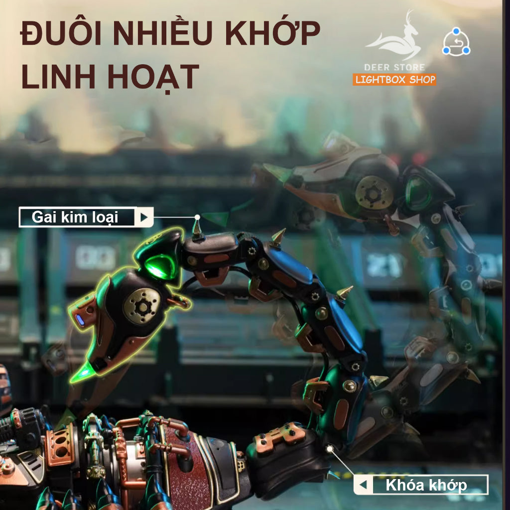 Mô hình Vua Bò Cạp Robotime ROKR Emperor Scorpion Model DIY 3D Puzzle MI04. Đồ chơi tự lắp ráp diy. Đầy đủ phụ kiện lắp
