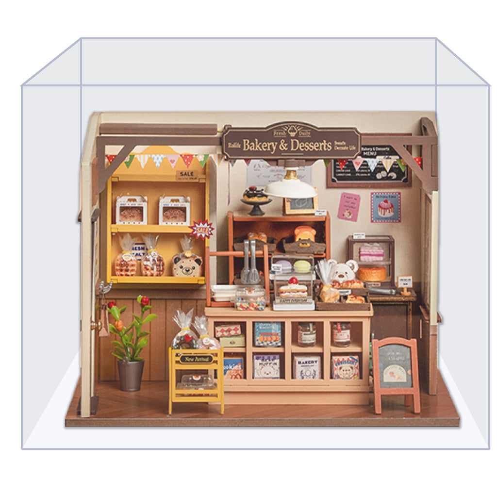 Nhà búp bê Robotime bằng gỗ tự lắp ráp Rolife Dreamy Garden House DIY DG163. Mô hình nhà gỗ 3d. Quà tặng ý nghĩa